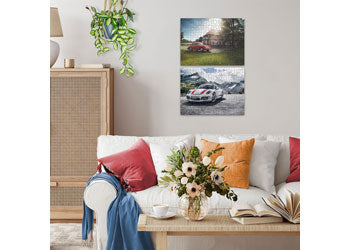 Ravensburger - Porsche 356 & Porsche 911 Puzzle 2x500 Pieces