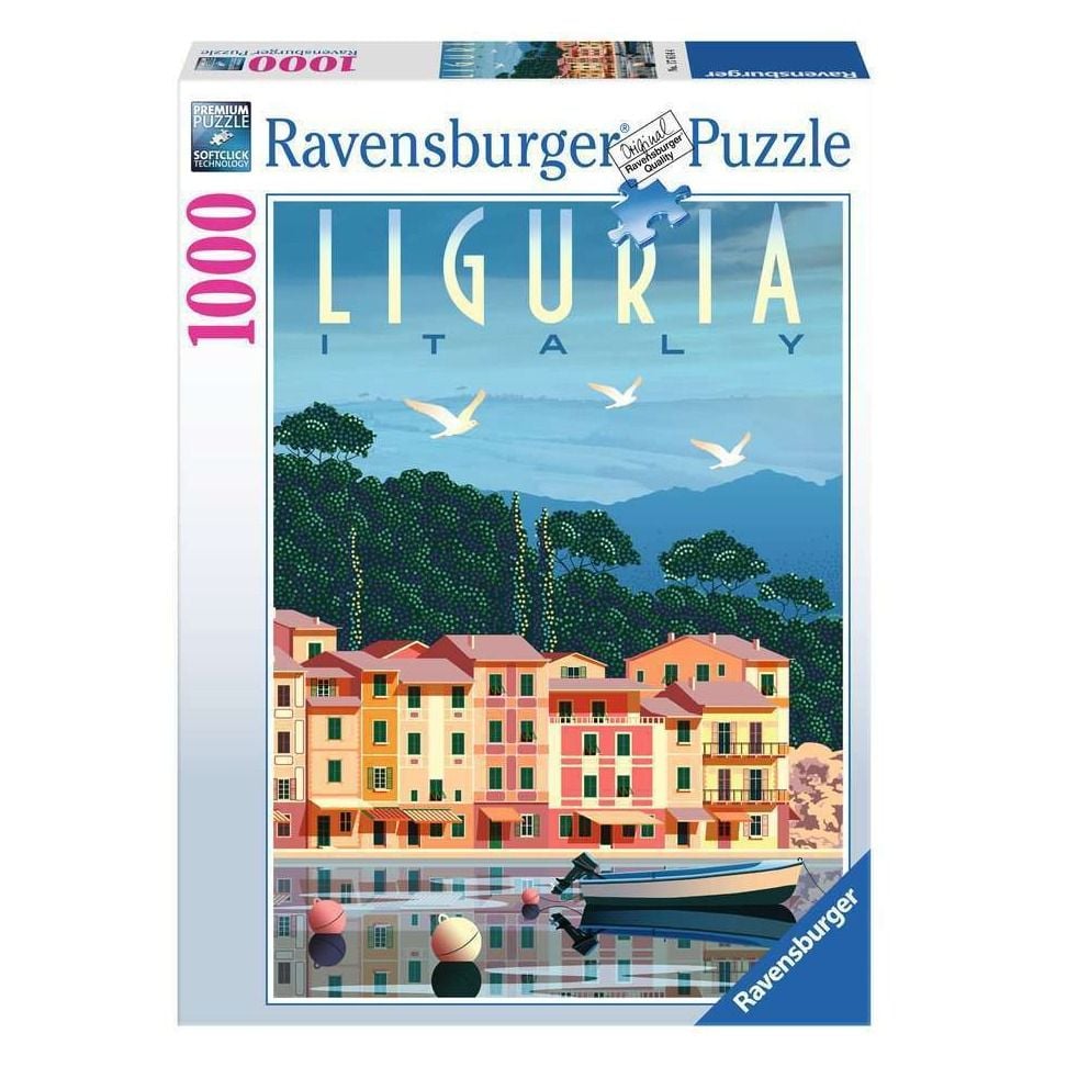 Ravensburger - Postcard From Liguria Italy Puzzle 1000 Pieces
