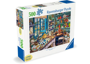 Ravensburger - Pottery Studio Sanctuary Puzzle 500 Pieces