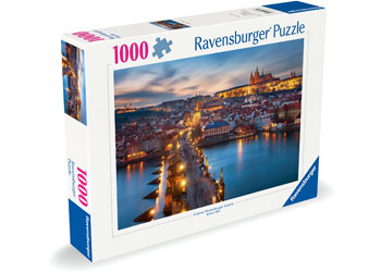 Ravensburger - Prague at Night Puzzle 1000 Pieces