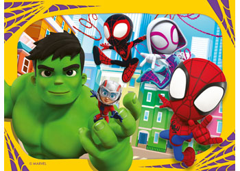 Ravensburger - Spiderman It's Spidey Time! Puzzle 12/16/20/24 Pieces