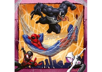 Ravensburger - Spiderman It's Web-Slinging Time! 3x49 Pieces