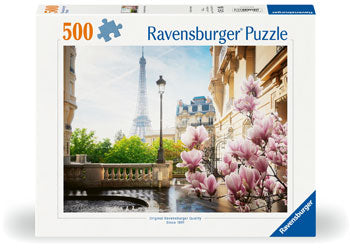 Ravensburger - Springtime in Paris Puzzle 500 Pieces