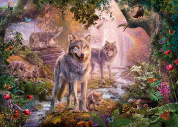 Ravensburger - Summer Wolves Puzzle 1000 Pieces