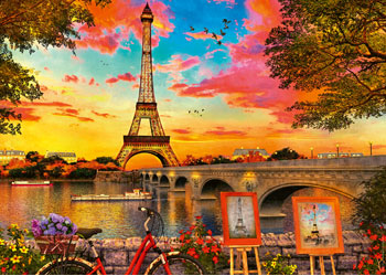 Ravensburger - The Banks of the Seine Puzzle 1000 Pieces
