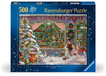 Ravensburger - The Christmas Shop Puzzle 500 Pieces