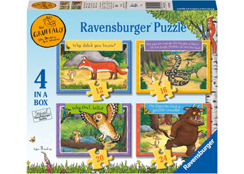 Ravensburger - The Gruffalo Puzzle 12/16/20/24 Pieces