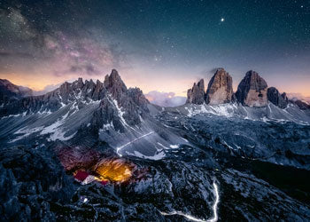 Ravensburger - Three Peaks Dolomites Puzzle 1000 Pieces