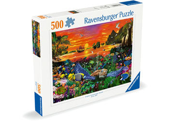Ravensburger - Turtle in the Reef Puzzle 500 Pieces