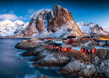 Ravensburger - Village on Lofoten Islands Puzzle 1000 Pieces