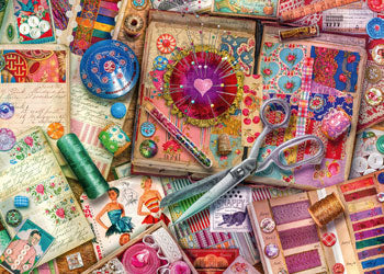 Ravensburger - Vintage Dressmaking Puzzle 1000 Pieces