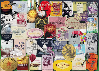 Ravensburger - Wine Labels Puzzle 1000 Pieces