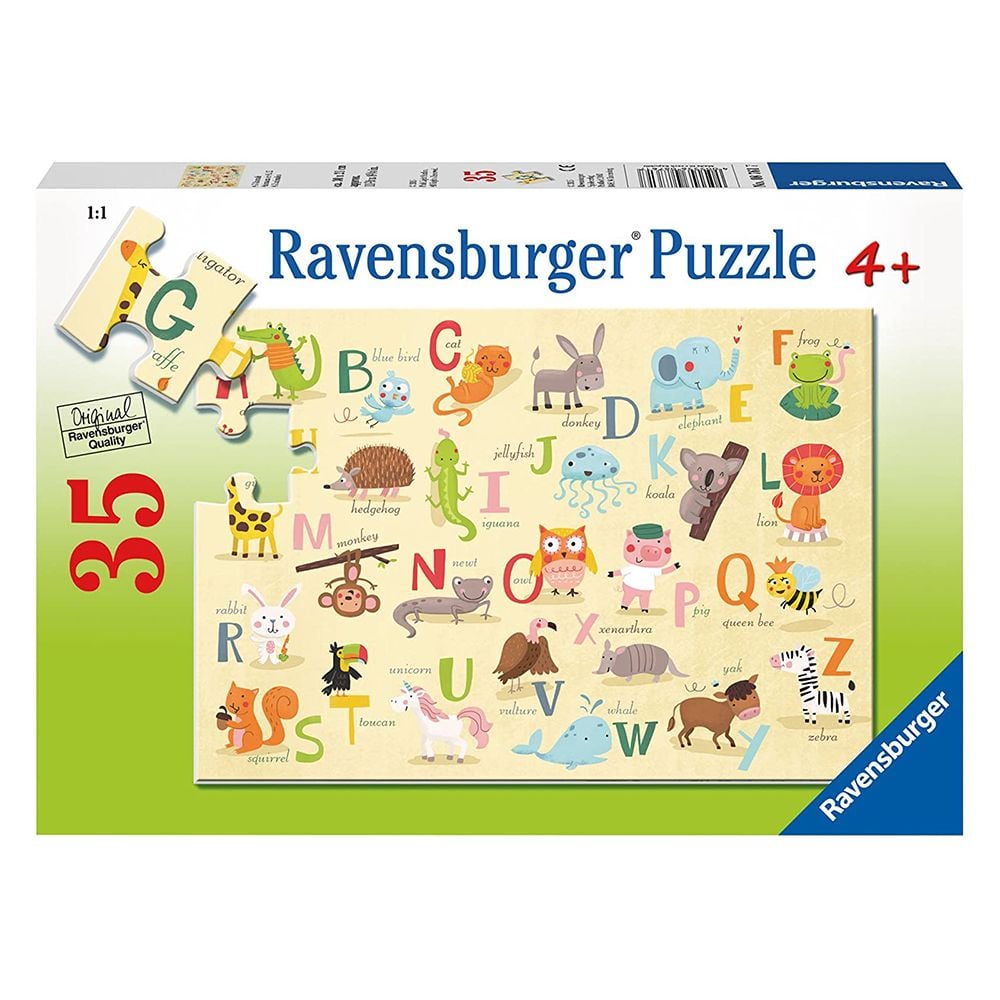 Ravensburger - A-Z Animals - 35 Piece Jigsaw - Good Games