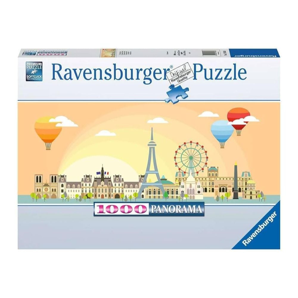Ravensburger - A Day in Paris 1000 Piece Jigsaw