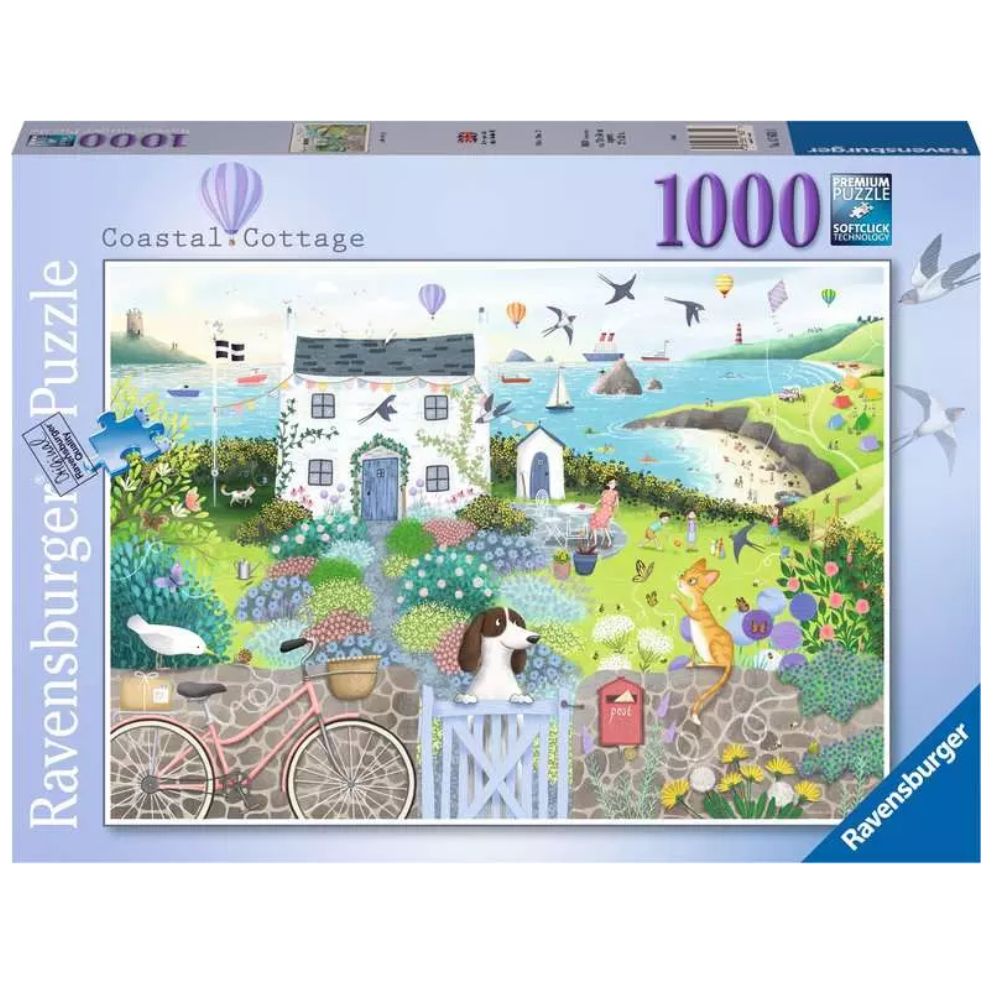 Ravensburger - Coastal Cottage 1000 Piece Jigsaw - Good Games