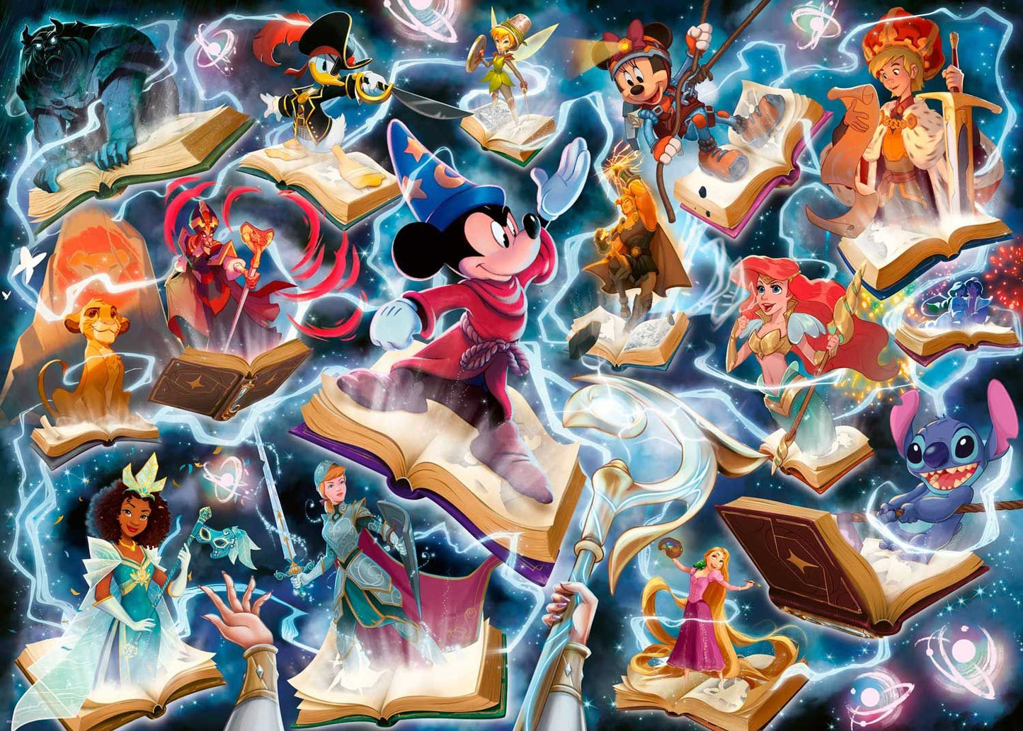 Ravensburger - Disney Lorcana Steel Puzzle 1000 Piece Puzzle