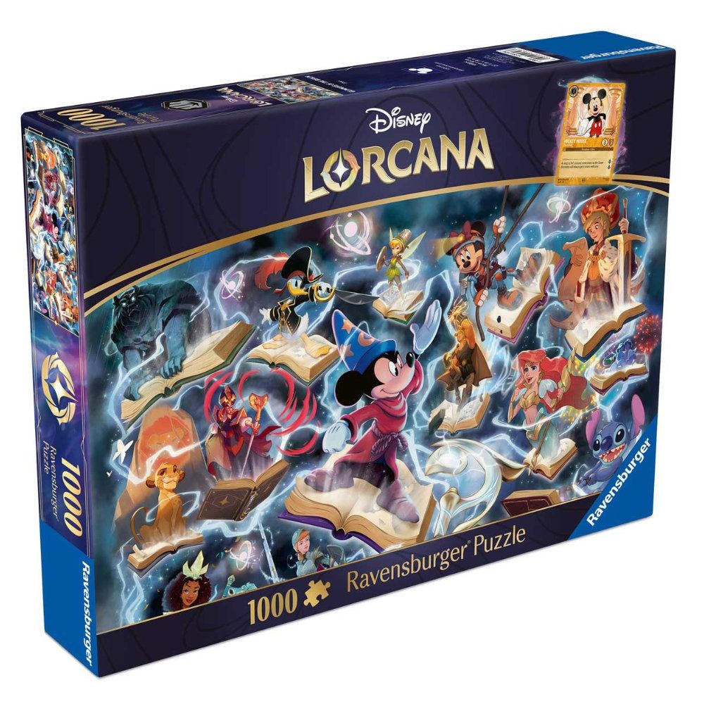 Ravensburger - Disney Lorcana Steel Puzzle 1000 Piece Puzzle
