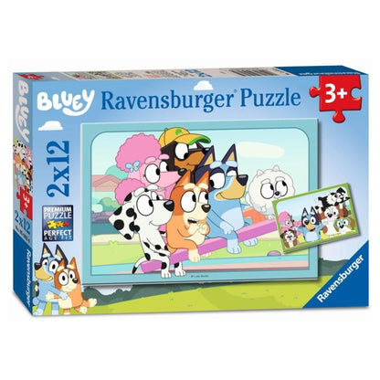 Ravensburger - Fun with Bluey 2x12 Piece Jigsaw - Good Games