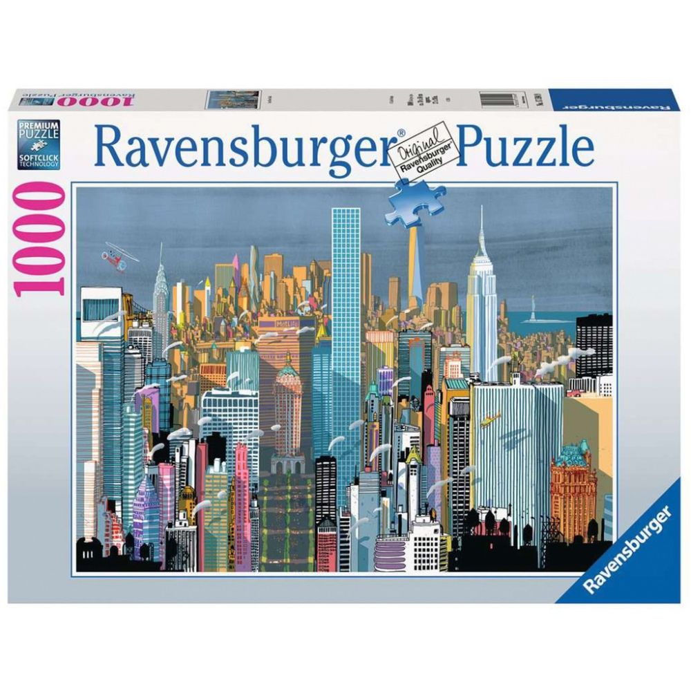 Ravensburger - I am New York 1000p Piece Jigsaw