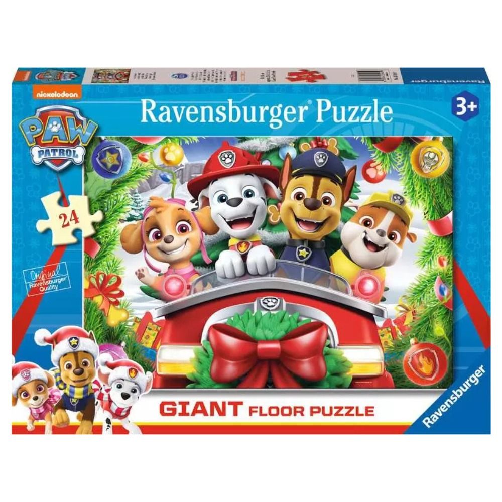 Ravensburger - Paw Patrol Christmas Giant 24 Piece JIgsaw - Good Games