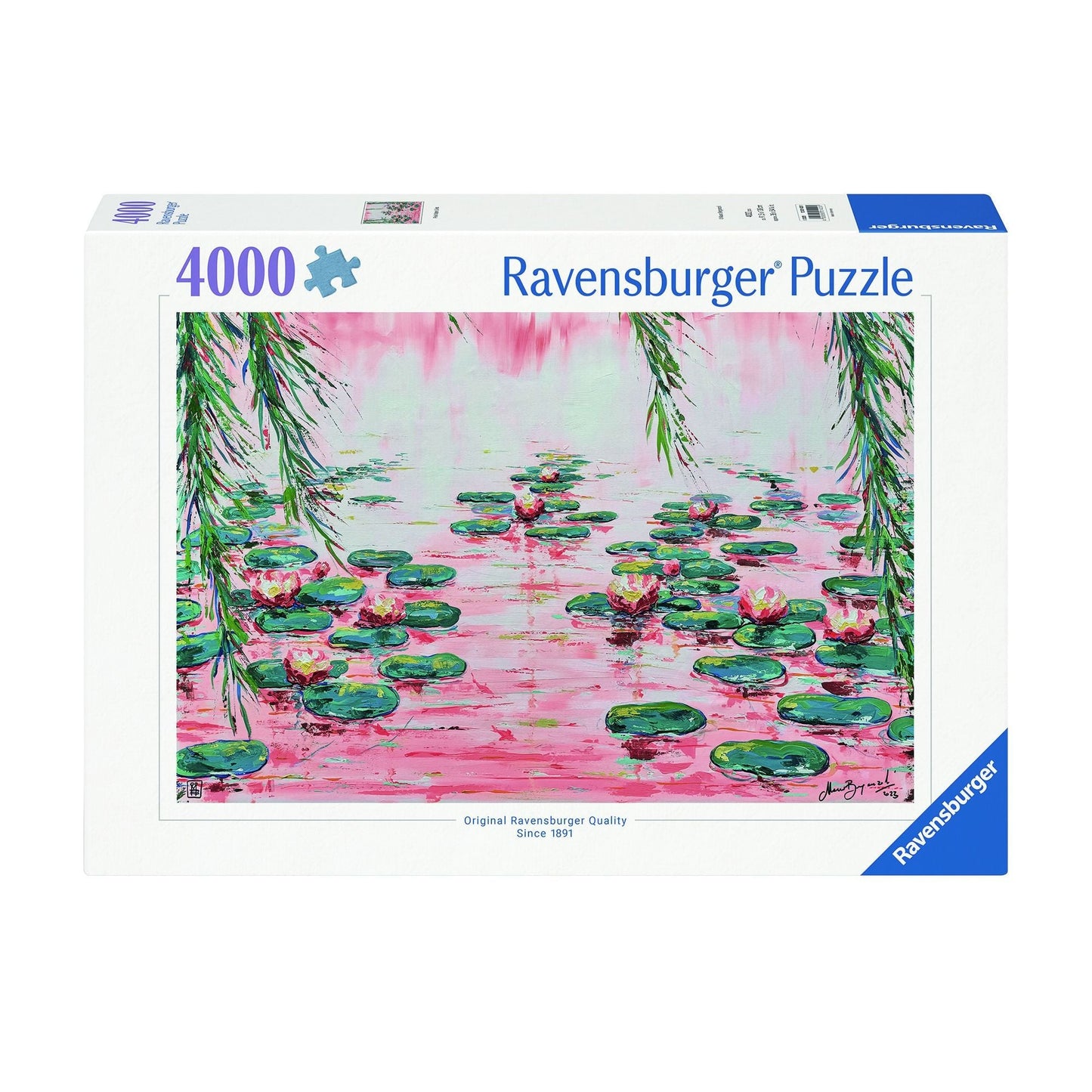 Ravensburger - Mauro Bergonzoli: Pink Water Lillies