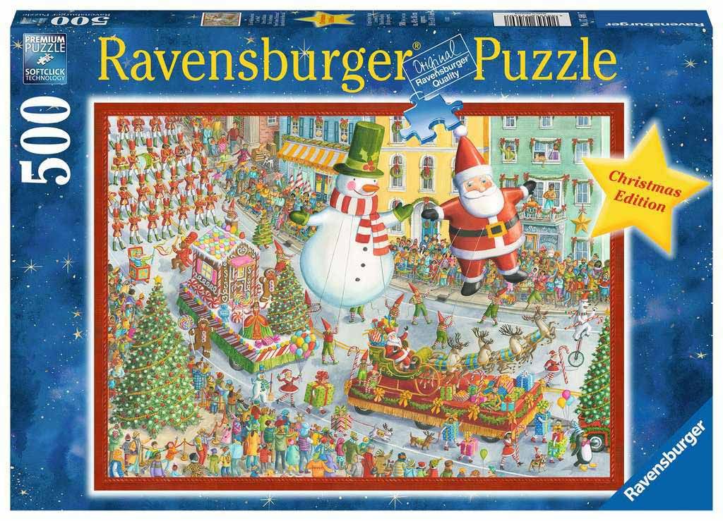 Ravensburger - Here Comes Christmas! 500 Piece Jigsaw - Good Games