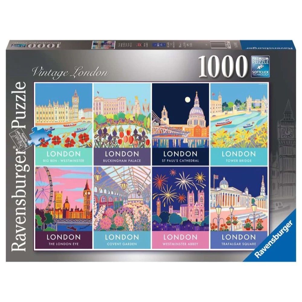 Ravensburger - Vintage London 1000 Piece Jigsaw - Good Games