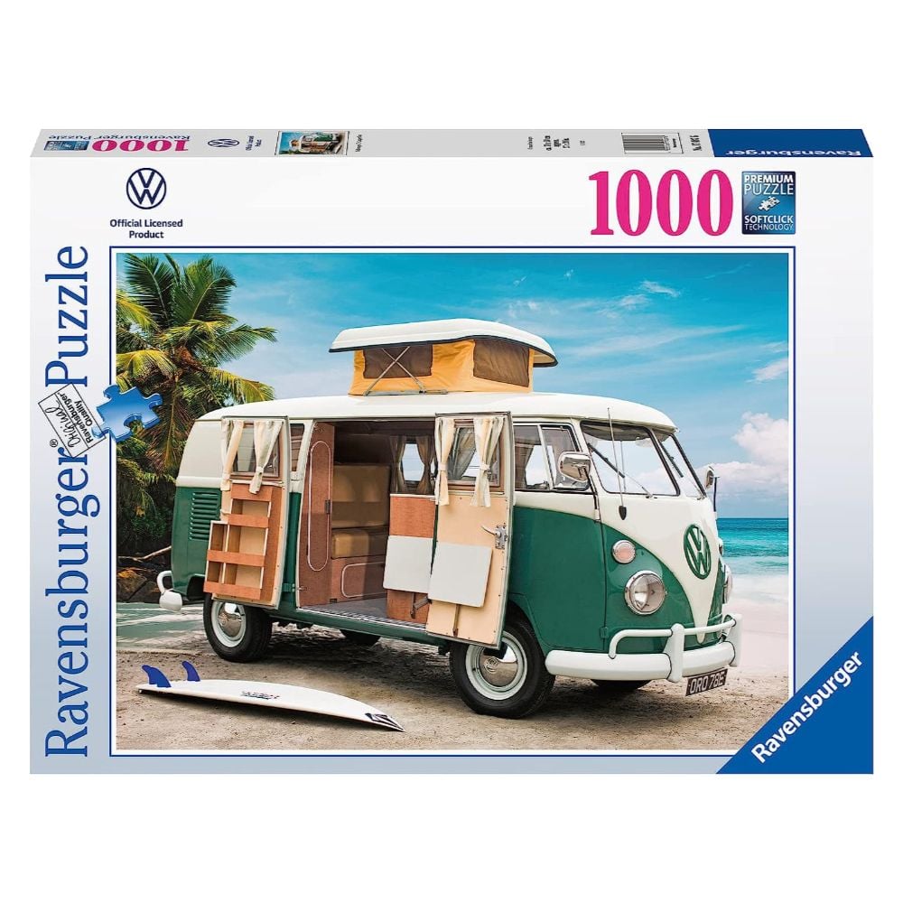 Ravensburger - Volkswagen T1 Camper Van 1000 Piece Jigsaw - Good Games