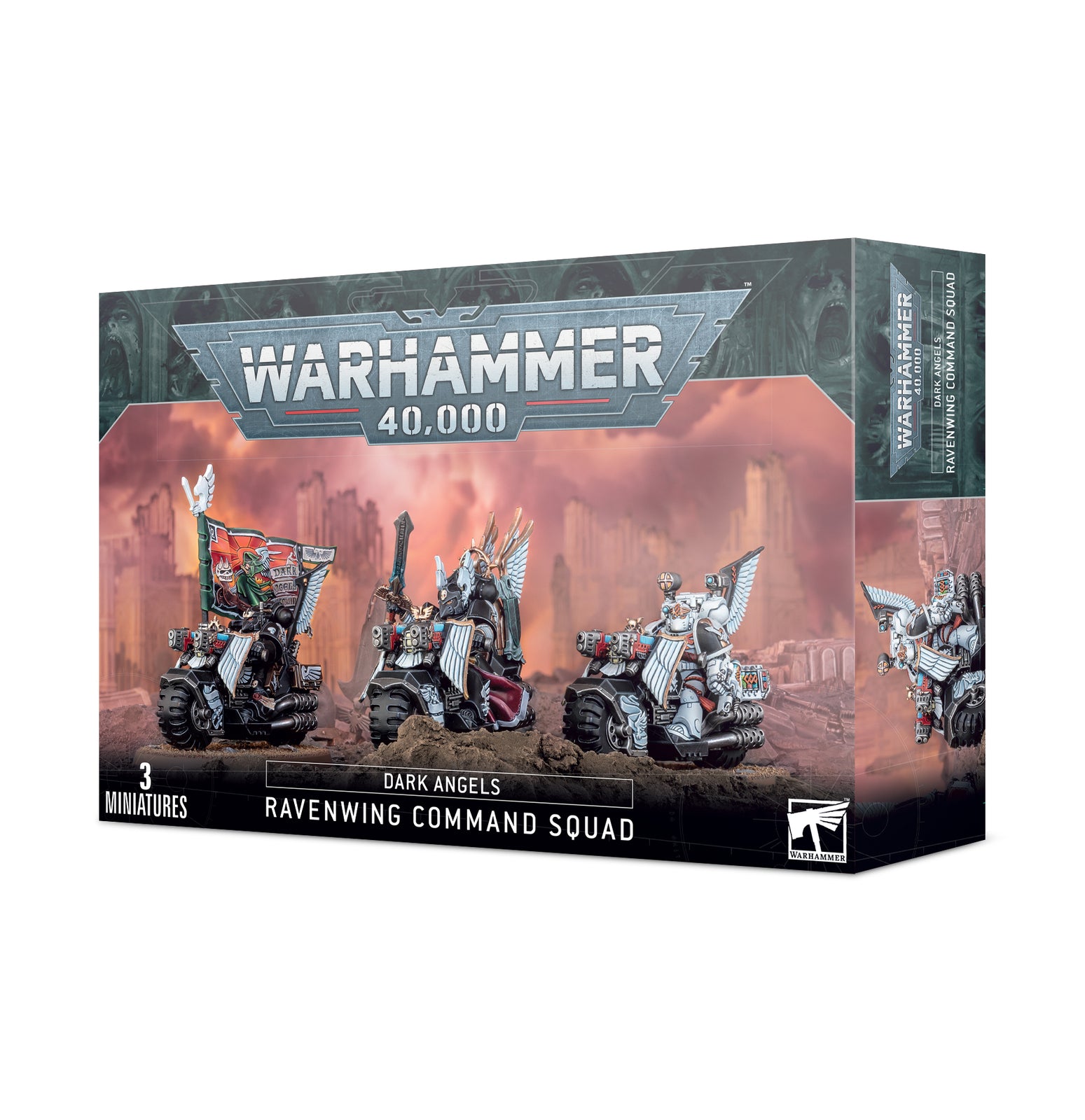 Dark Angels - Ravenwing Command Squad (44-11) - Good Games
