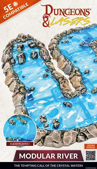 Dungeons & Lasers: Expansion Bits - Modular River - Good Games