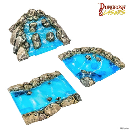 Dungeons & Lasers: Expansion Bits - Modular River - Good Games