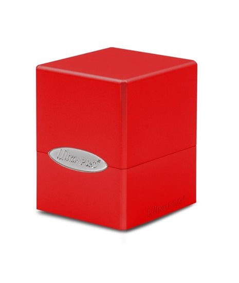 PRO LINE Satin Cube Deck Box Classic - Apple Red - Good Games