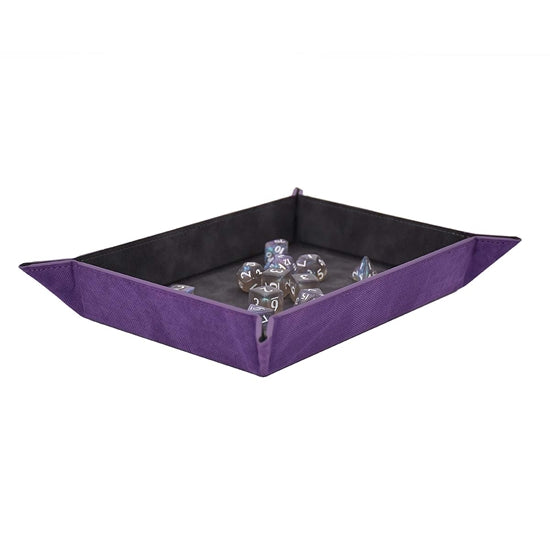 Ultra Pro - Foldable Dice Rolling Trays Suede - Good Games