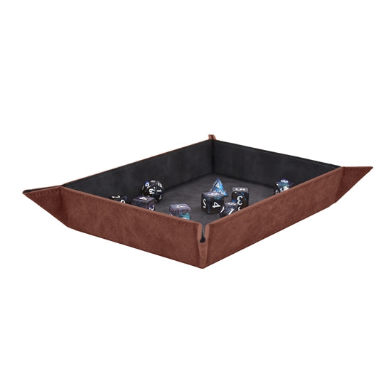 Ultra Pro - Foldable Dice Rolling Trays Suede - Good Games