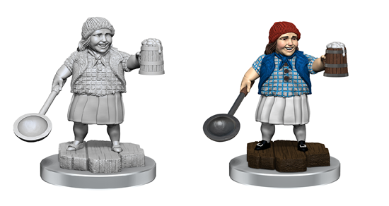Wizkids Deep Cuts Unpainted Miniatures Ships Crew Box Set - Good Games
