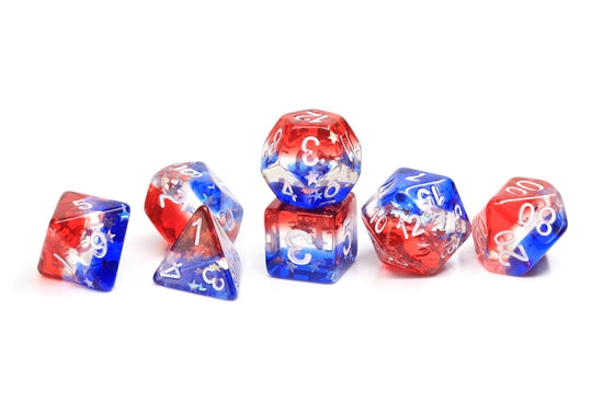Sirius Dice Star Spangled Banner Dice Set 7 - Good Games