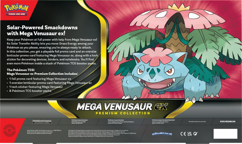 Pokémon TCG: Mega Venusaur ex Premium Collection (Preorder)