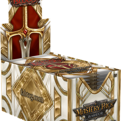 Flesh and Blood - Mastery Pack Warrior Booster Box (Preorder)