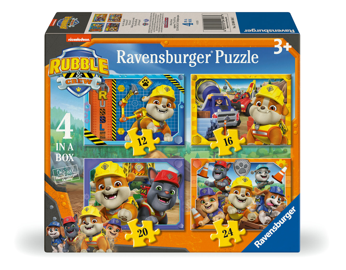 Ravensburger - Rubble & Crew 12/16/20/24 Piece Jigsaw