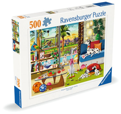 Ravensburger - Greg Paprocki: Pets of Palm Springs Puzzle 500 Pieces