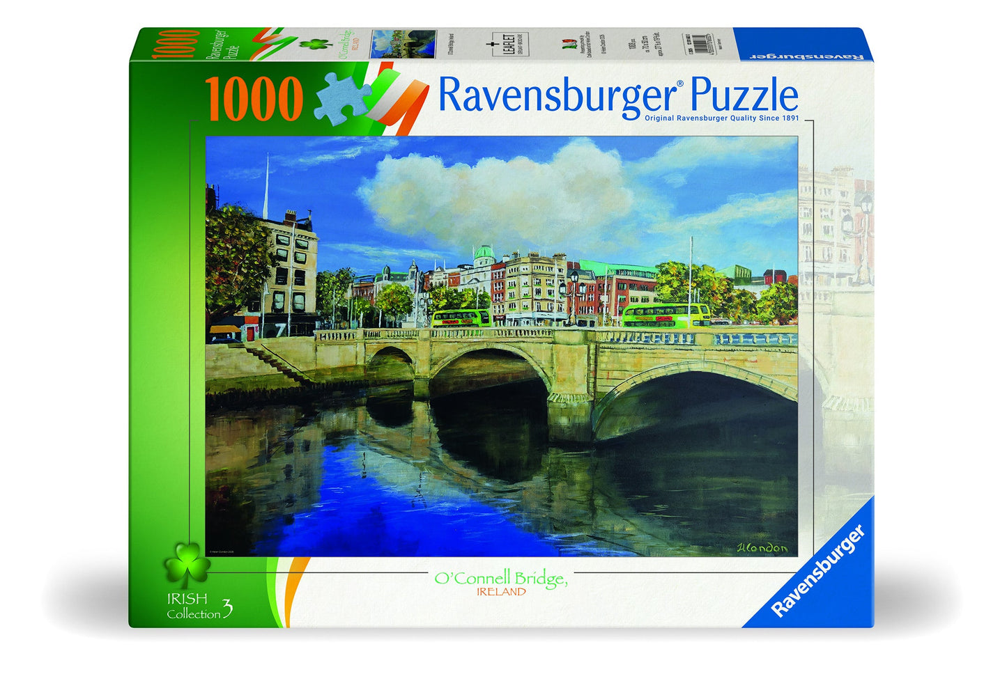 Ravensburger - O'Connell Bridge, Dublin 1000 Piece Puzzle