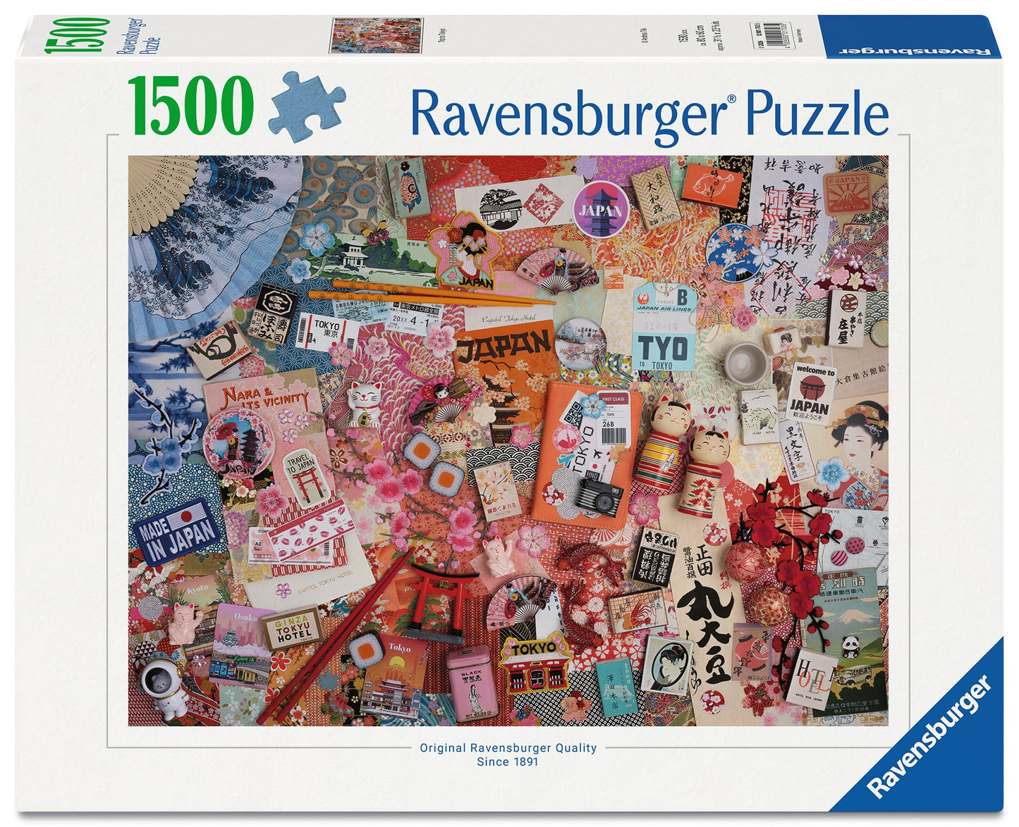 Ravensburger - Trip to Tokyo 1500 Piece Puzzle
