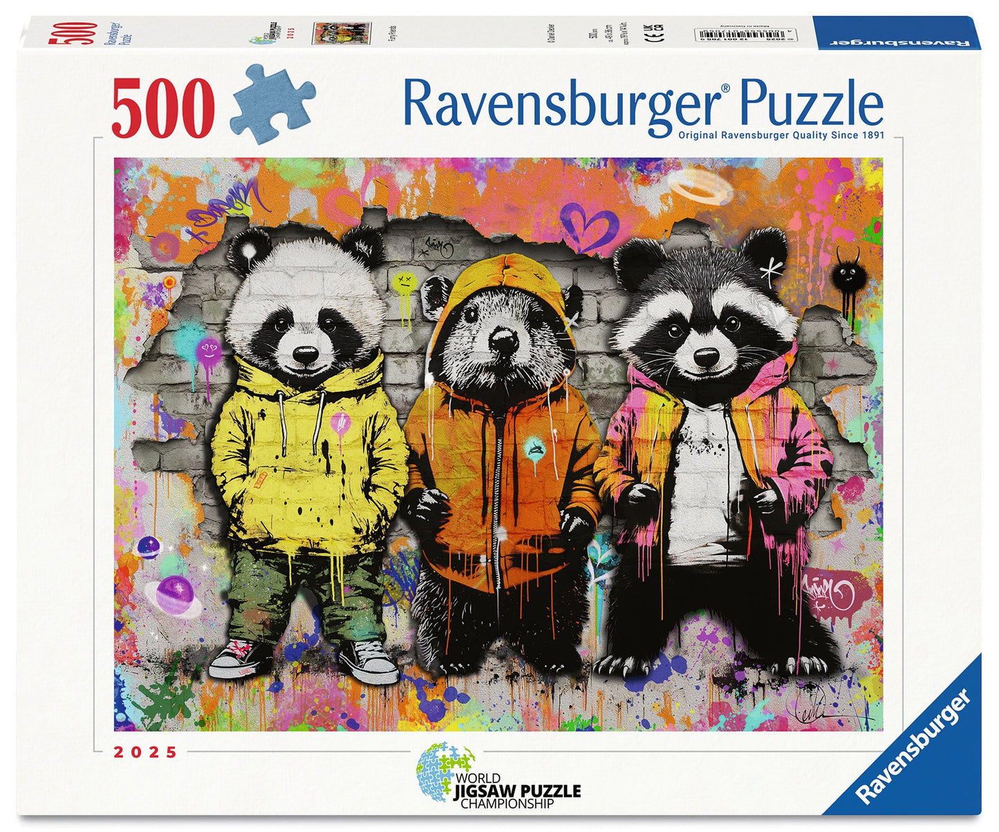 Ravensburger - WJPC'25: Furry Friends 500 Piece Puzzle
