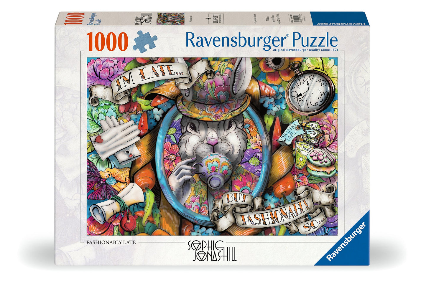 Ravensburger - Fashionably Late 1000 Piece Puzzle