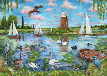 Ravensburger - Life Along the Broads 1000 Piece Jigsaw