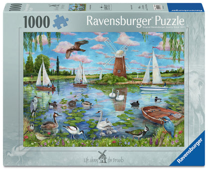Ravensburger - Life Along the Broads 1000 Piece Jigsaw