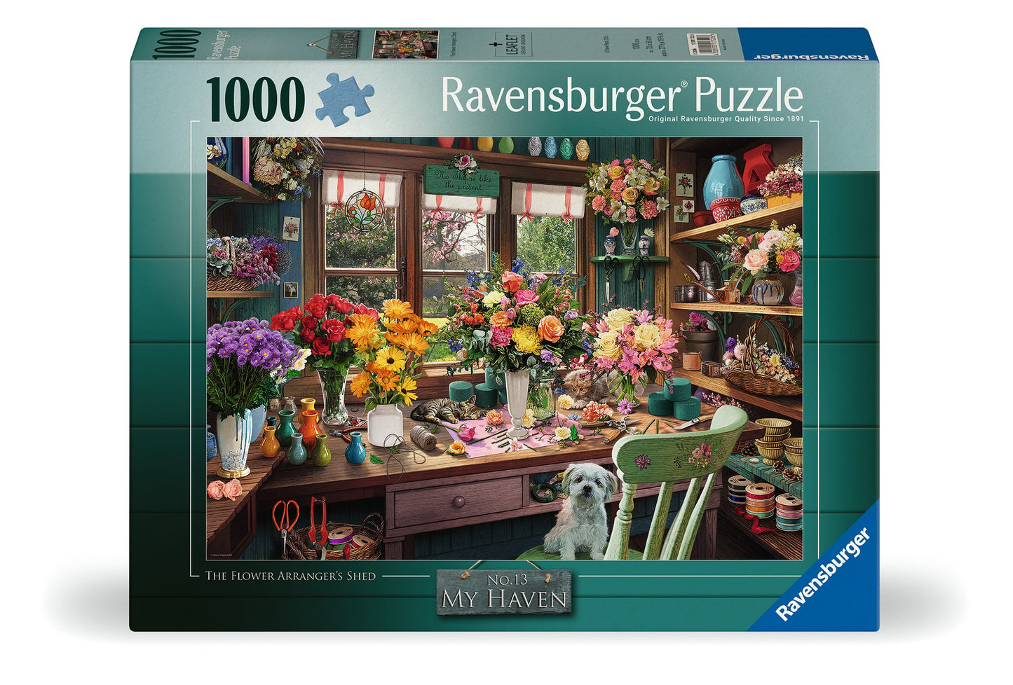Ravensburger - My Haven No 13 Flower Arranger 1000 Piece Puzzle