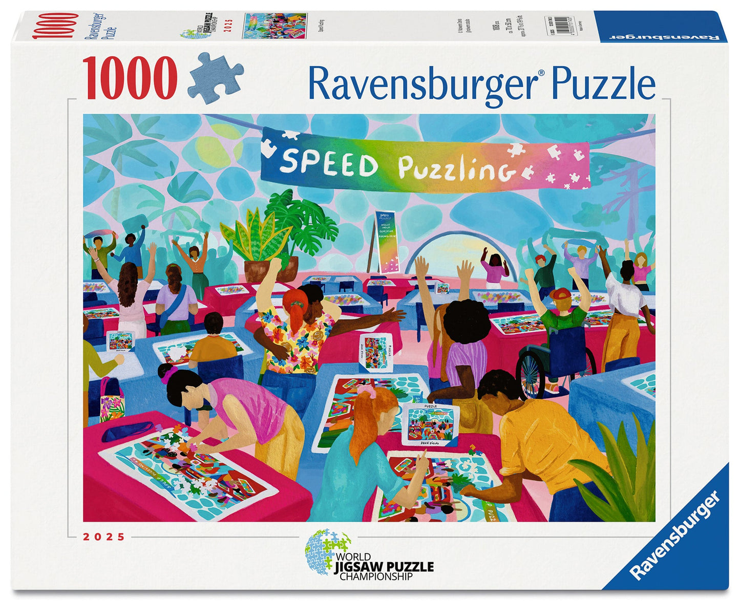 Ravensburger - WJPC'25: Speed Puzzling 1000 Piece Puzzle