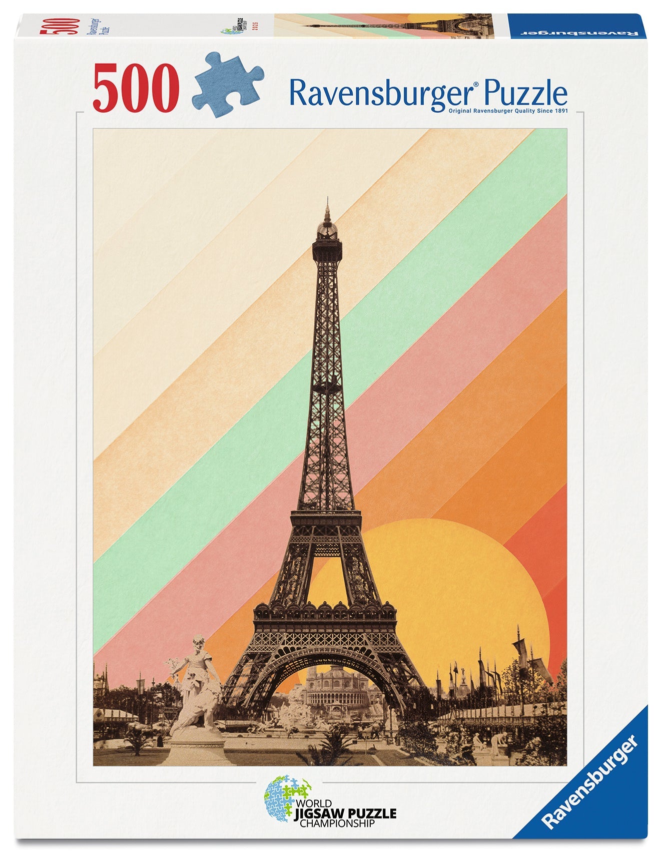 Ravensburger - WJPC'25: Paris Rainbow 500 Piece Puzzle