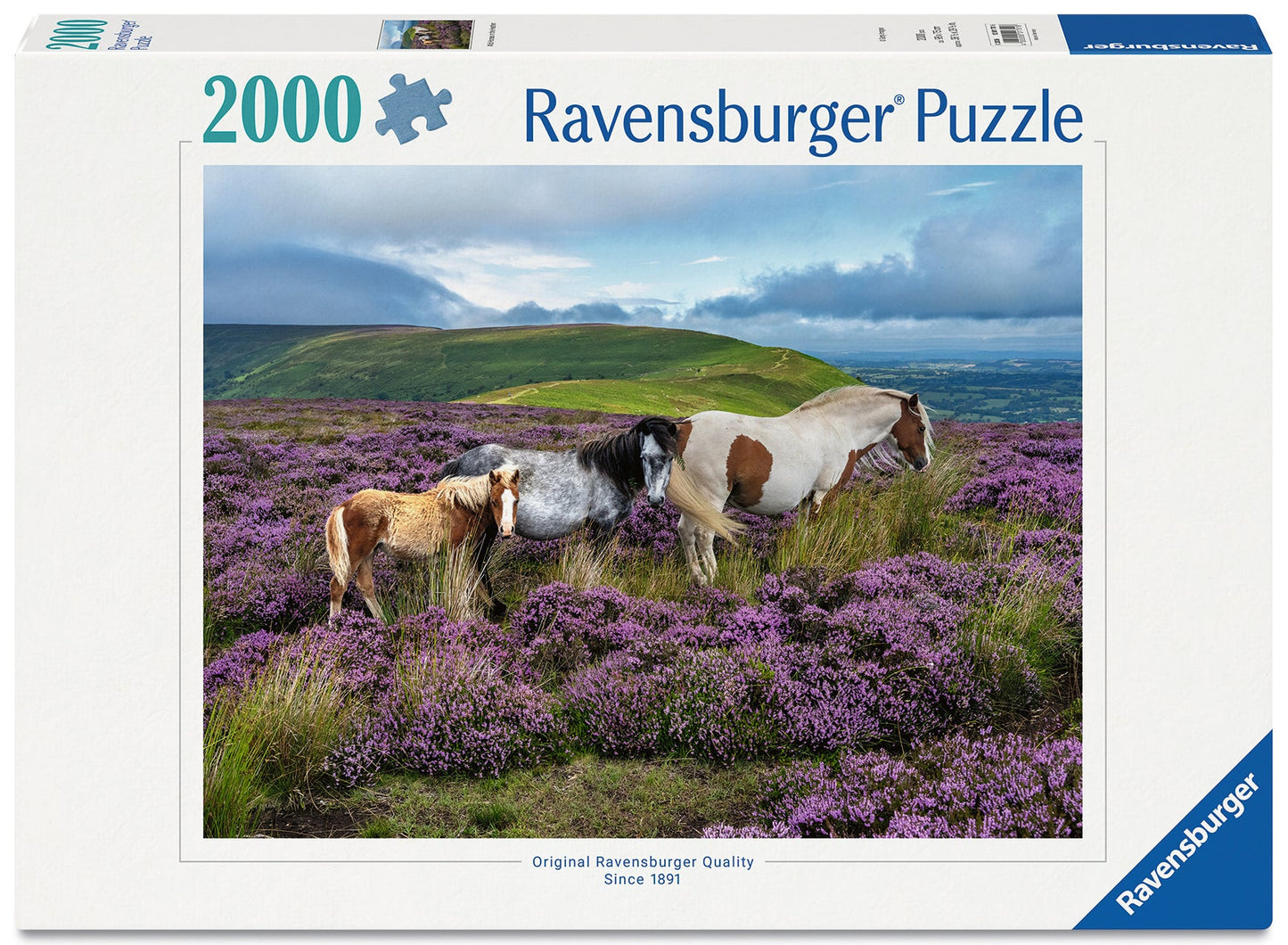Ravensburger - Wild Horses in the Heather 2000 Piece Puzzle